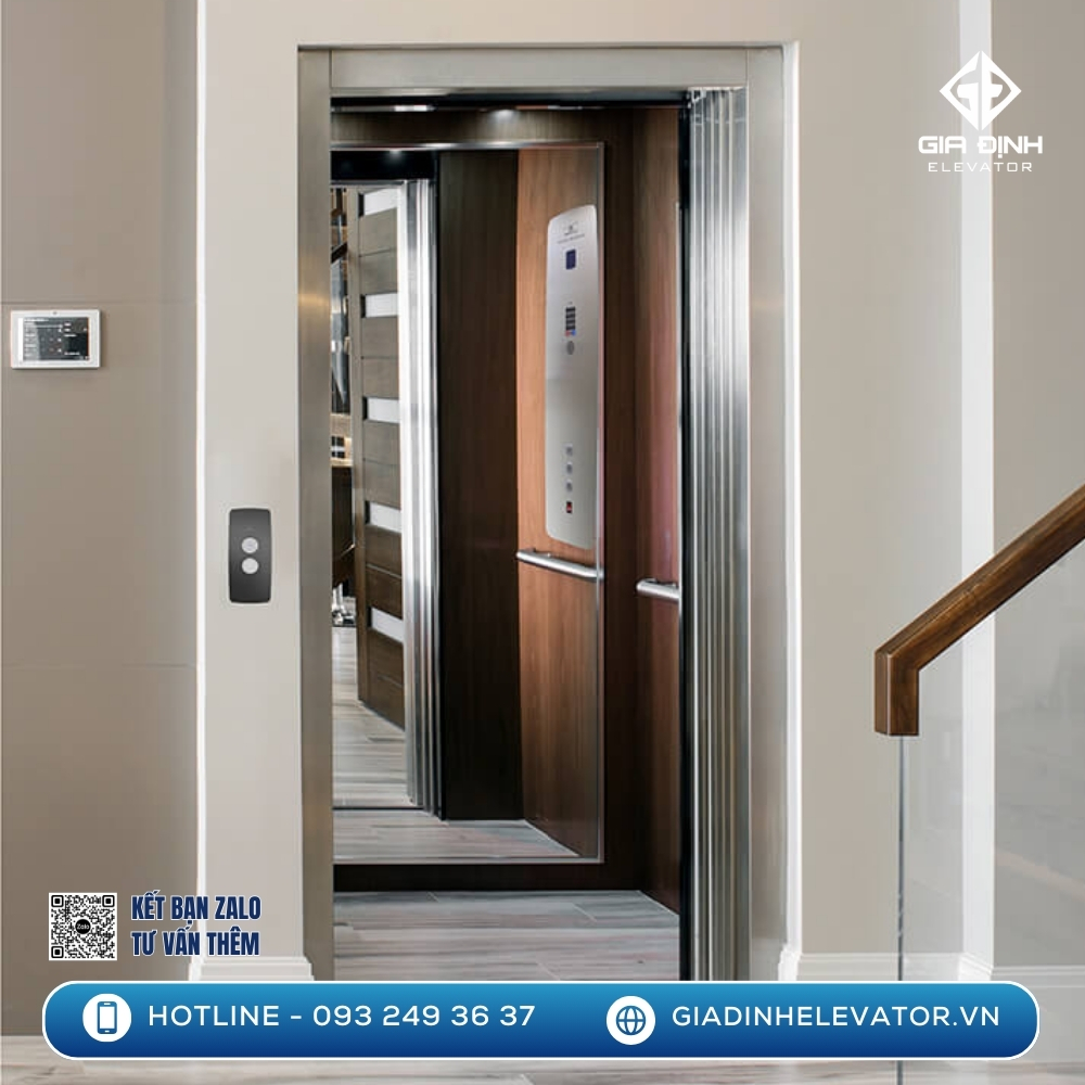 Thang máy gia đình giá rẻ nhất – Giải pháp tiện nghi