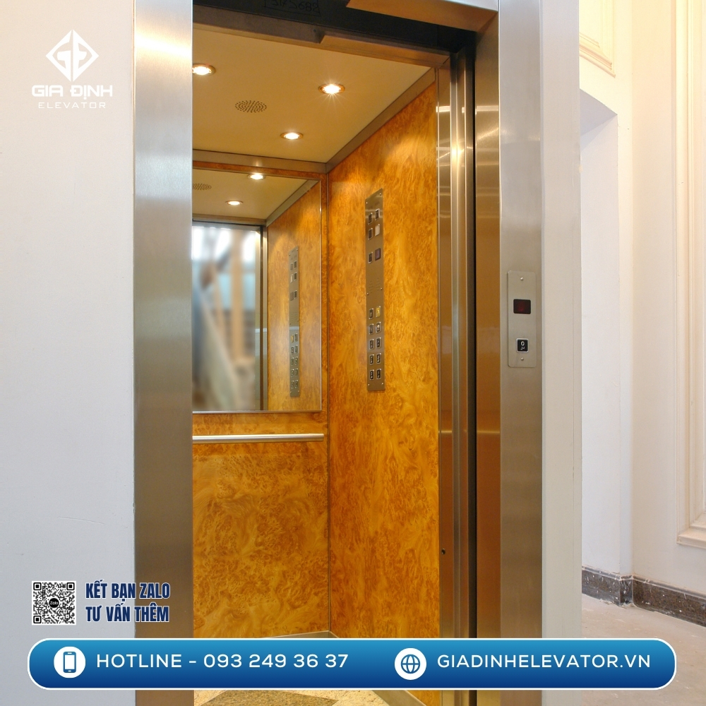 Thang máy gia đình giá rẻ nhất – Giải pháp tiện nghi