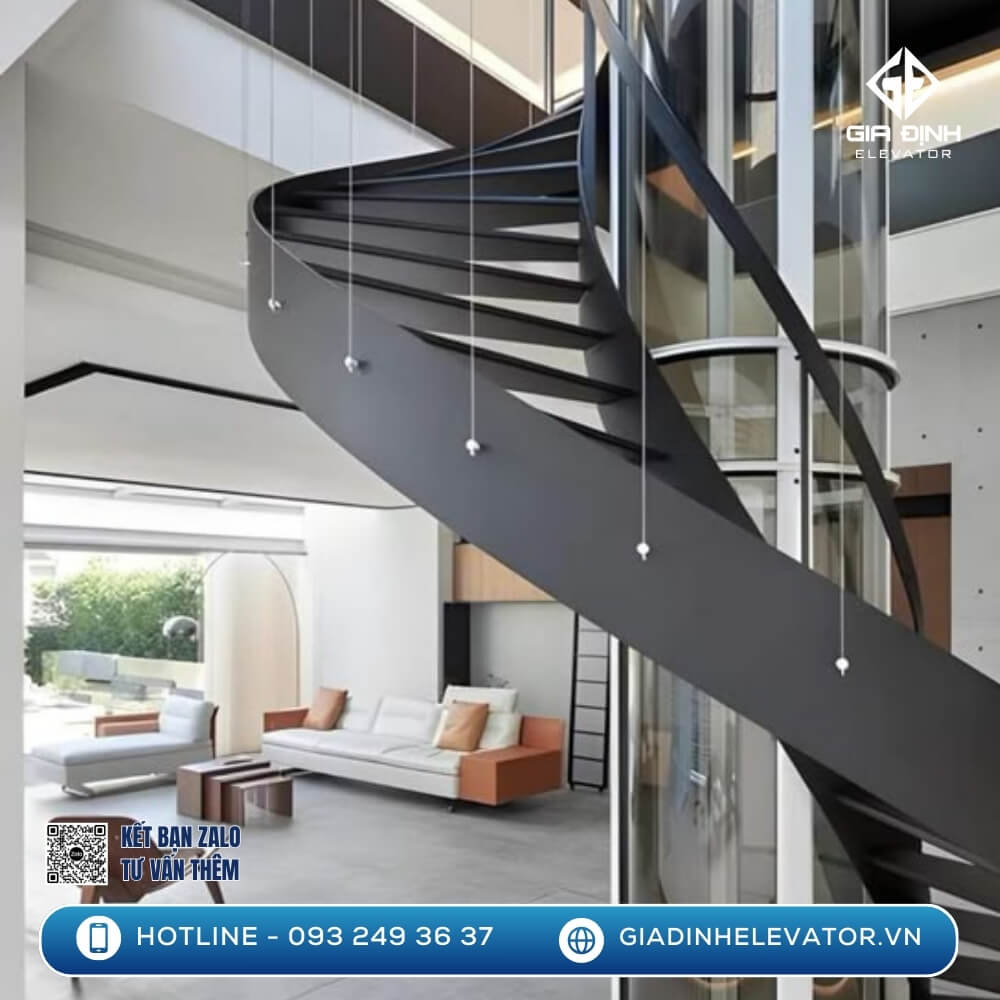 Top Mẫu Thang Máy Sang Trọng Nhất 2026 – Đẳng Cấp Thượng Lưu