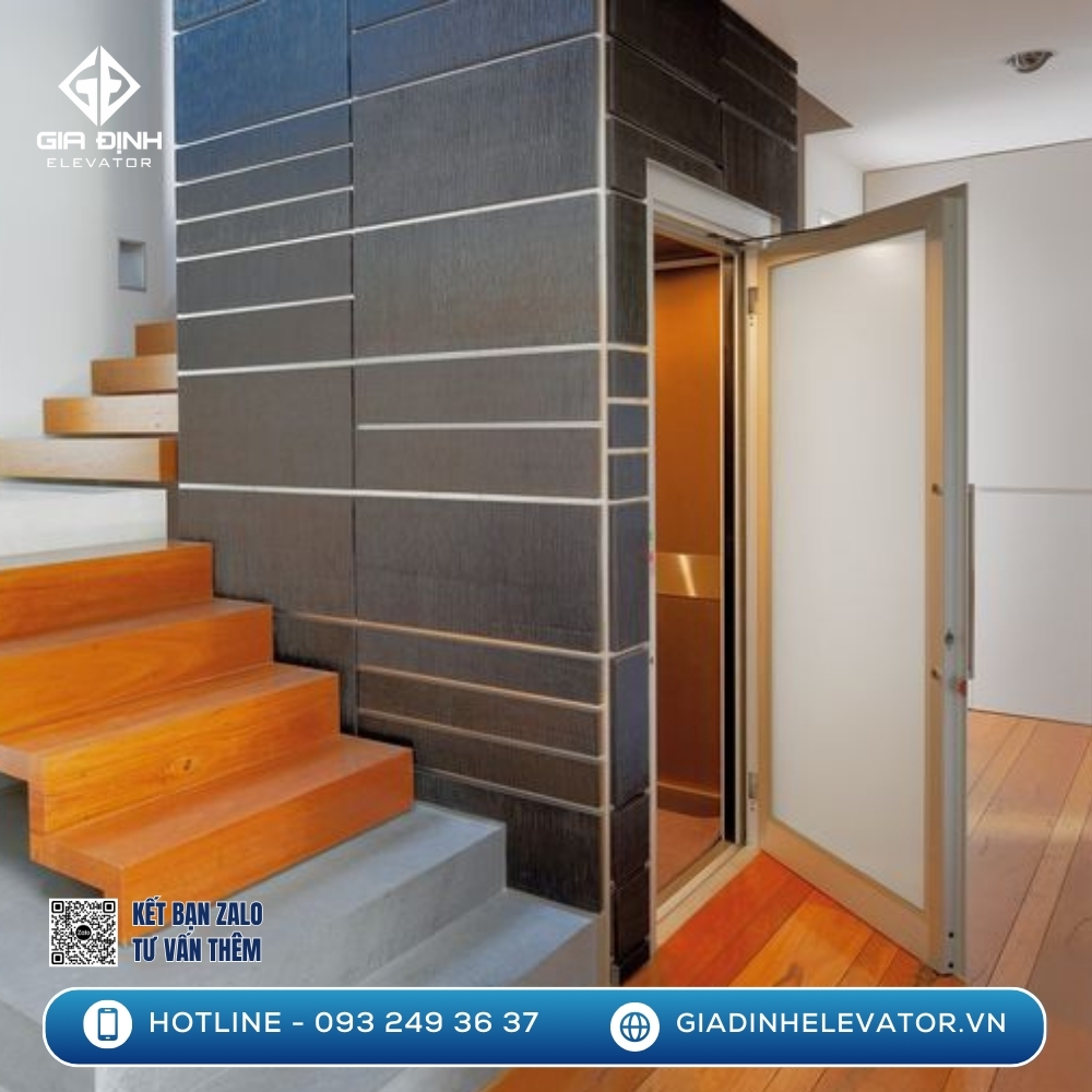 Tổng hợp về thang máy gia đình: Báo giá, kích thước và những điều cần lưu ý