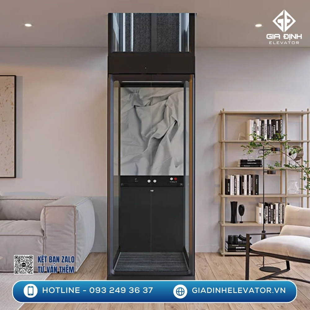Tư vấn thiết kế thang máy mini cho nhà biệt thự hiện đại