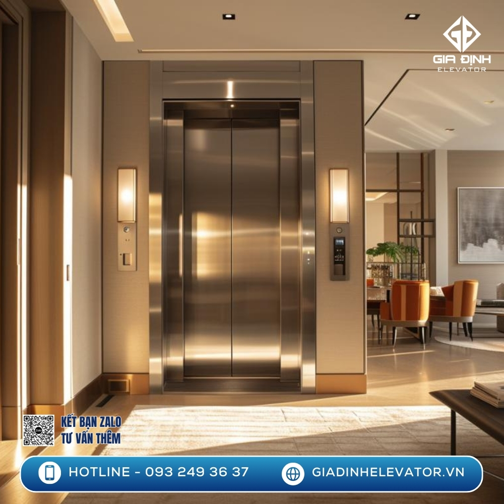 Tư vấn thiết kế thang máy mini cho nhà biệt thự hiện đại