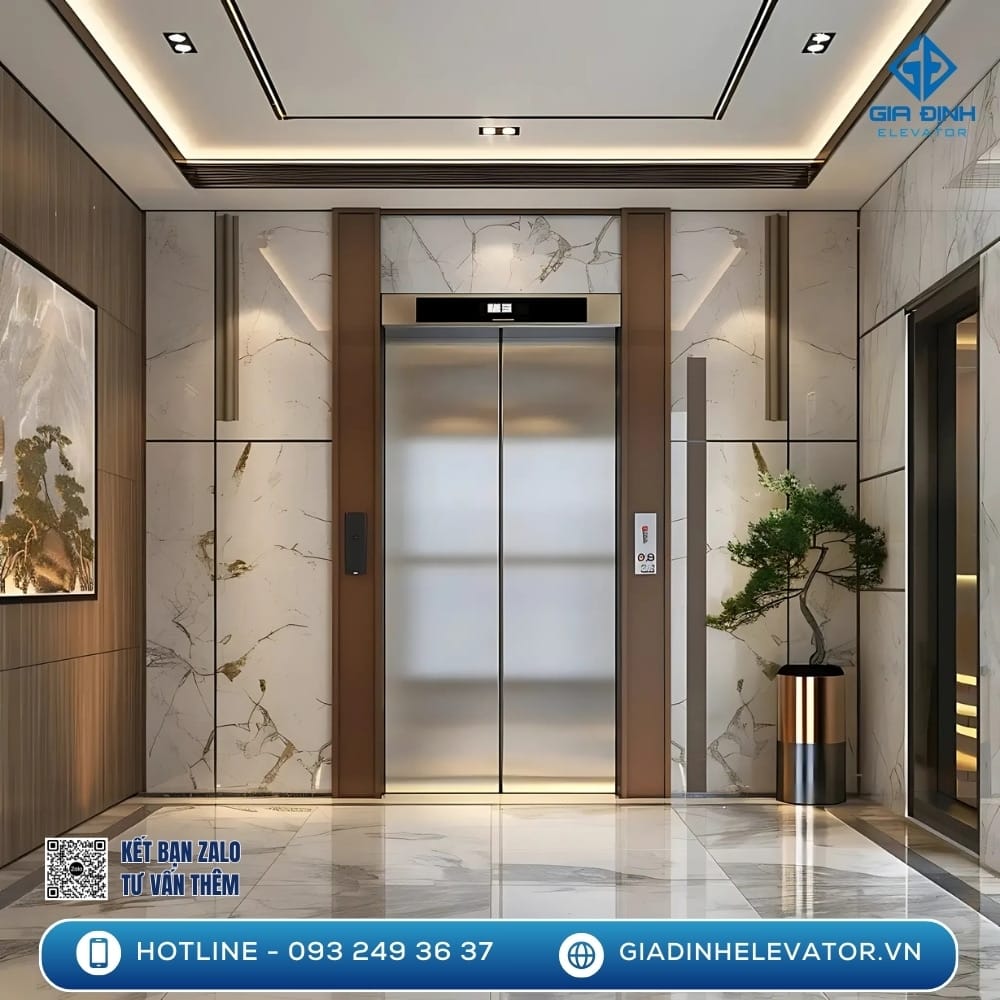 Thang máy gia đình có mấy loại? So sánh các dòng hot 2025