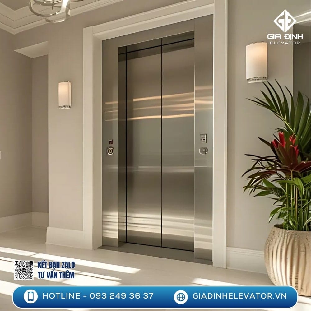Thang máy gia đình nên dùng loại nào