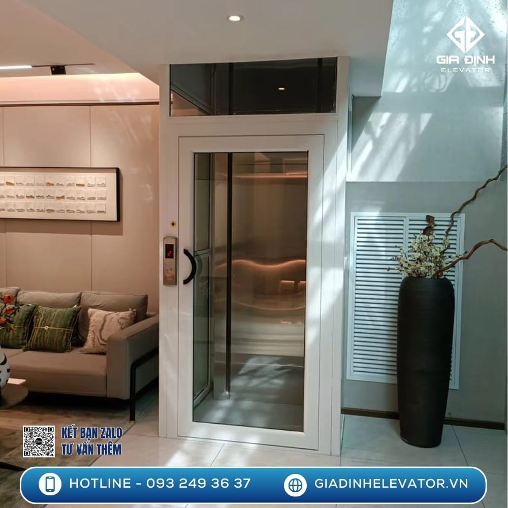 Thang máy gia đình nên dùng loại nào