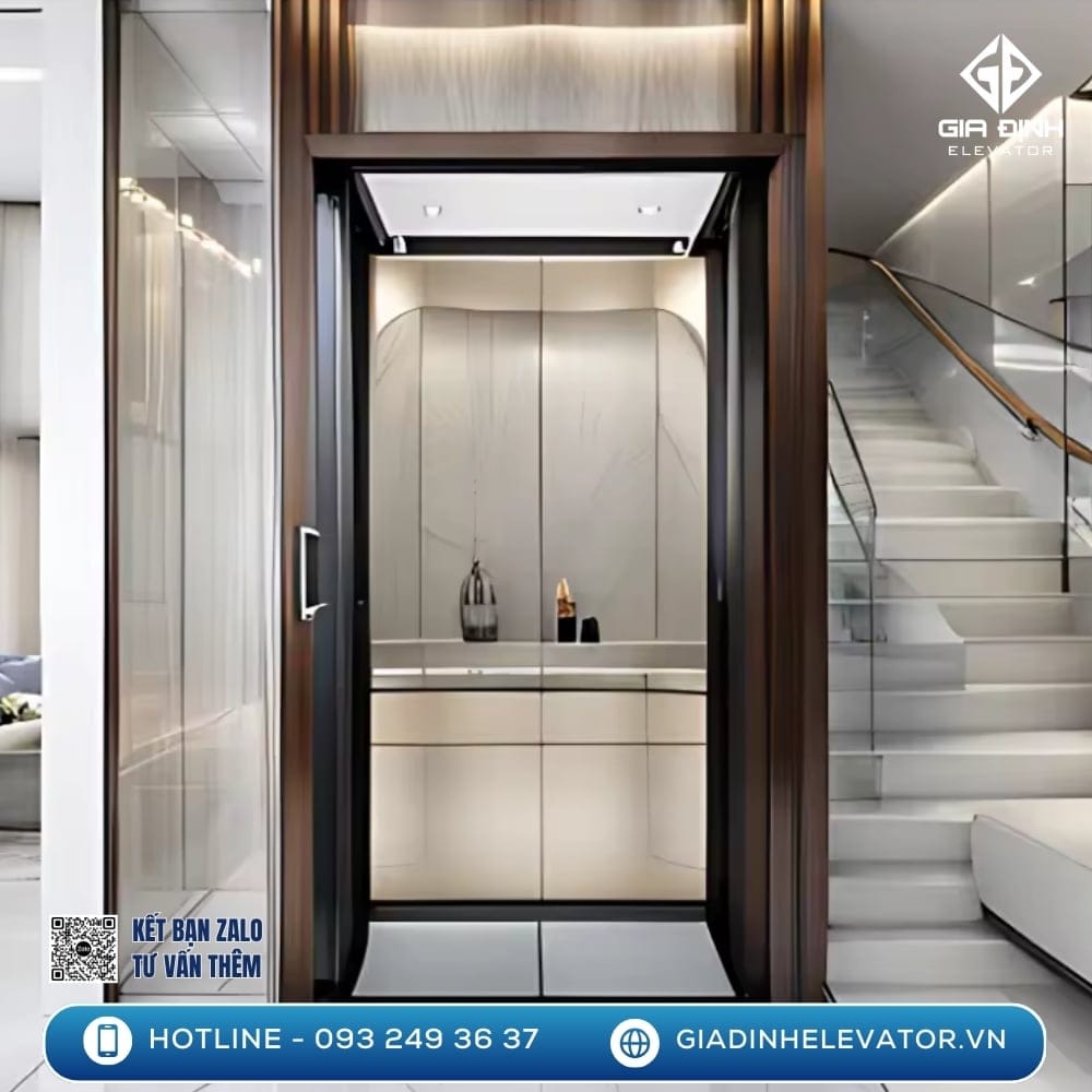 Thang máy gia đình nên dùng loại nào