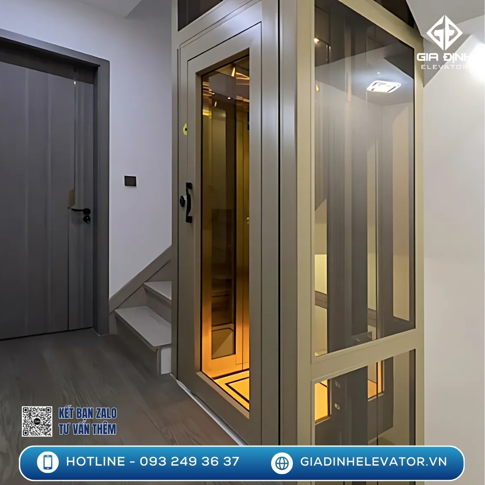 Thang máy mini trong nhà giá bao nhiêu? Báo giá chi tiết 2025