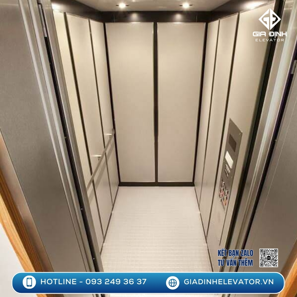 Báo giá thang máy gia đình 4 tầng trọn gói, chi tiết A-Z