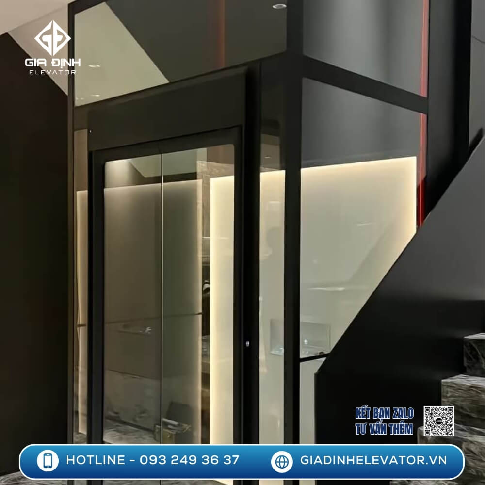 Giá thang máy gia đình 5 tầng 2025 | Trọn gói, Ưu đãi lớn