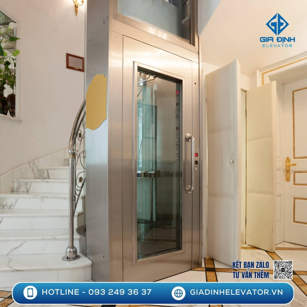 Giá thang máy gia đình 300kg mới nhất 2025