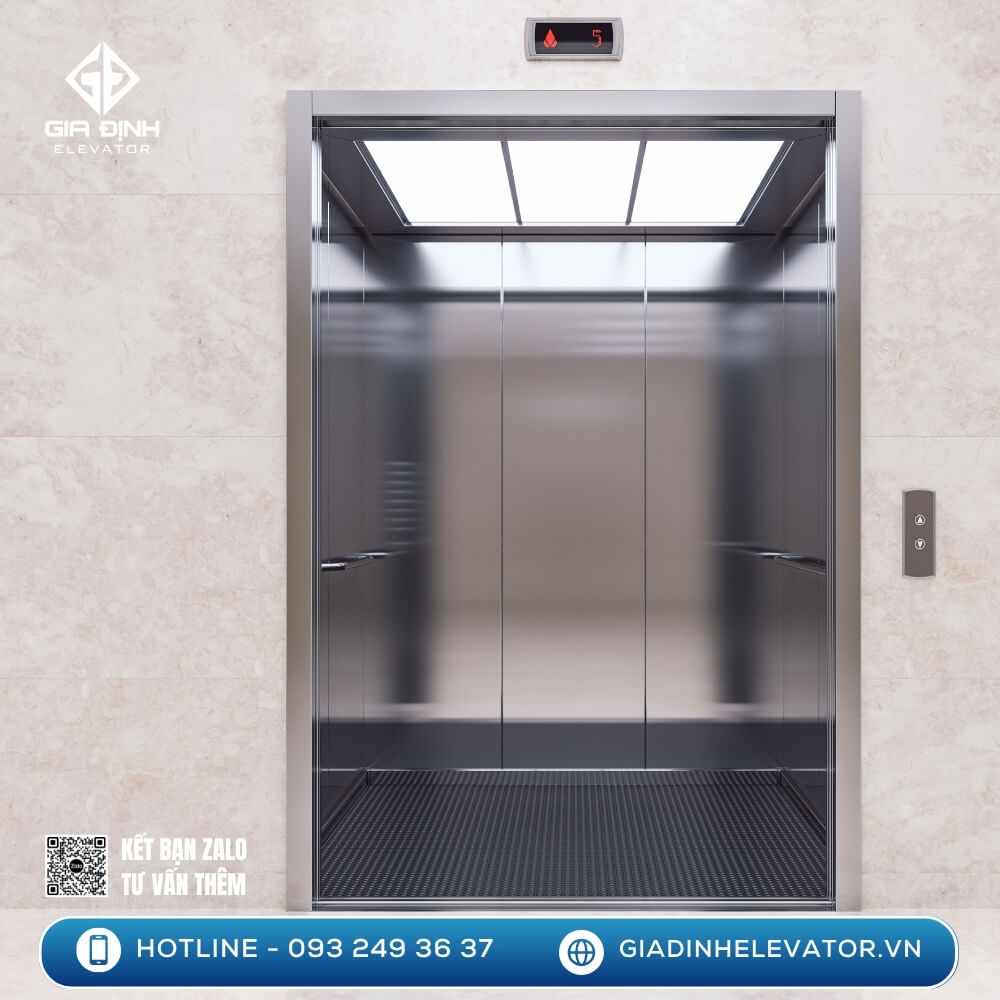 Giá thang máy gia đình 5 tầng 2025 | Trọn gói, Ưu đãi lớn