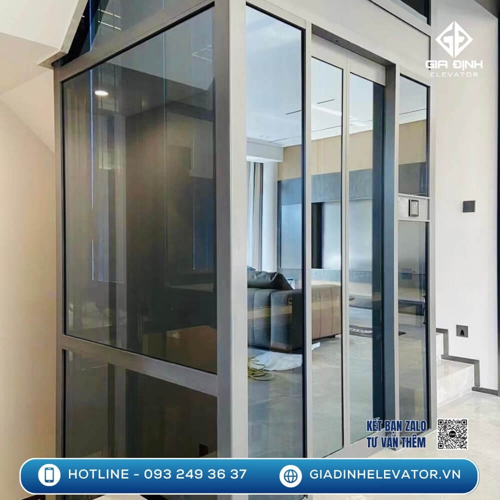 Giá thang máy gia đình 5 tầng 2025 | Trọn gói, Ưu đãi lớn