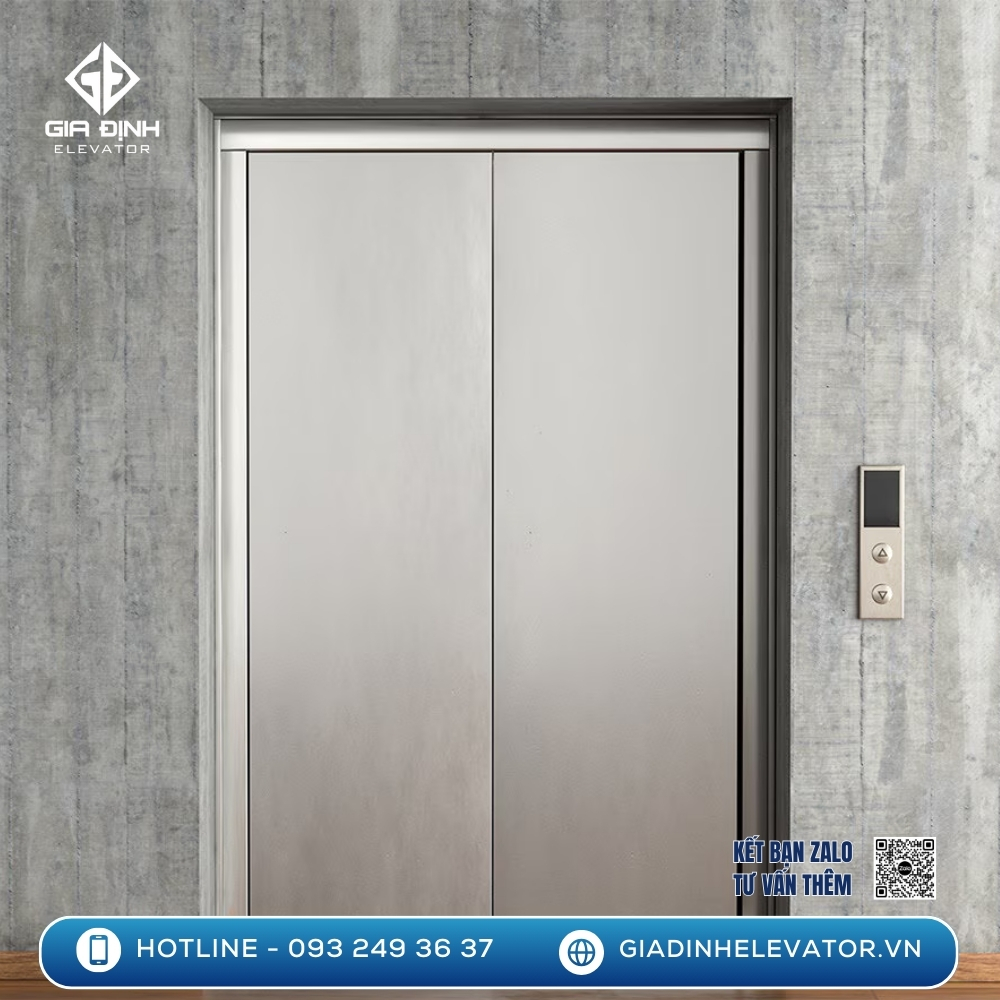 Bảng điều khiển sử dụng công nghệ cảm ứng, dễ thao tác, tích hợp nút dừng khẩn cấp và cảm biến gọi tầng thông minh đảm bảo an toàn tuyệt đối.