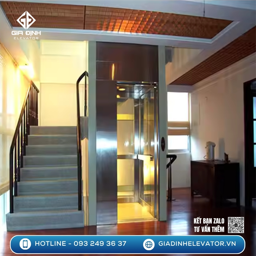 Giá thang máy gia đình khoảng bao nhiêu?