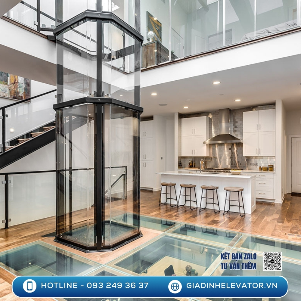 Bảng giá thang máy gia đình 2025 &#8211; Ưu đãi đặc biệt và tư vấn lắp đặt