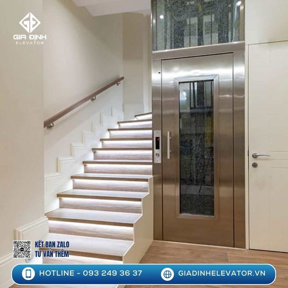 Thang máy gia đình giá rẻ, bền đẹp, an toàn, lắp đặt tại TP.HCM. Giải pháp tối ưu cho nhà phố, nhà cao tầng, tiết kiệm diện tích và điện năng.
