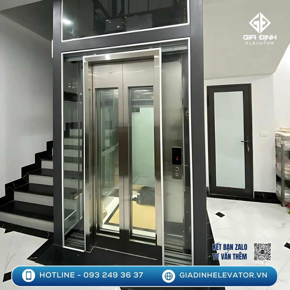 Cửa thang máy gia đình bao nhiêu cm? Tiêu chuẩn vàng lựa chọn