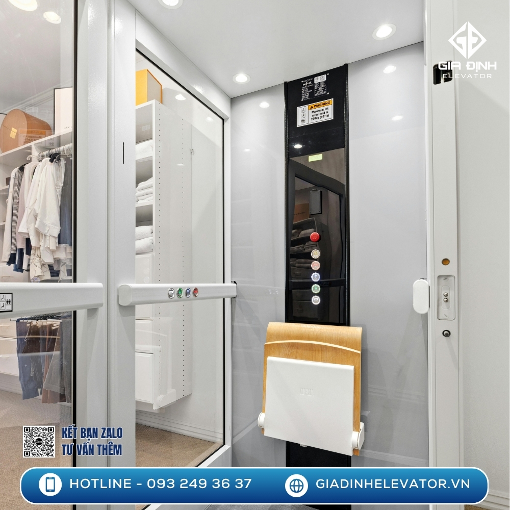 Lắp đặt thang máy cho biệt thự với thiết kế tinh tế, đảm bảo cả về thẩm mỹ lẫn kỹ thuật trong không gian sống cao cấp.
