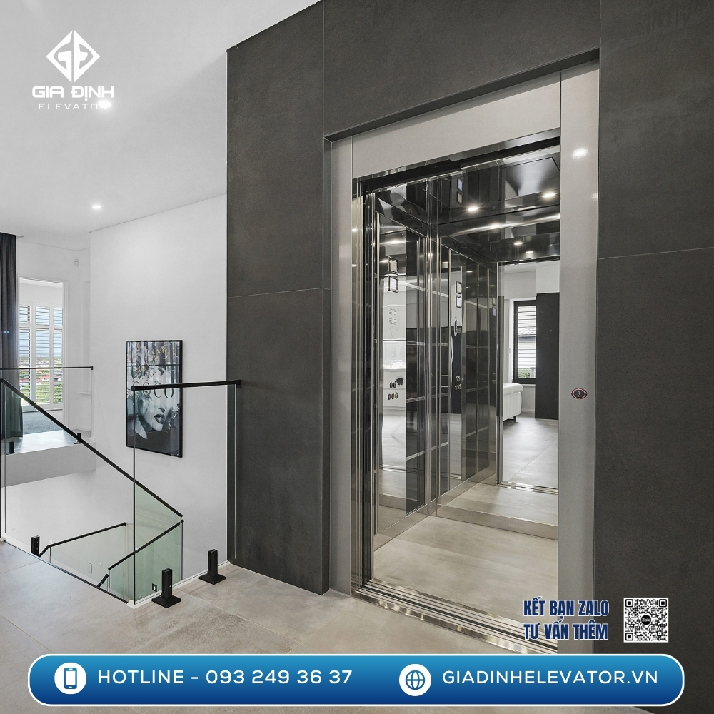 Thị trường hiện nay có rất nhiều mẫu thang máy gia đình được thiết kế phù hợp với nhiều không gian sống khác nhau.