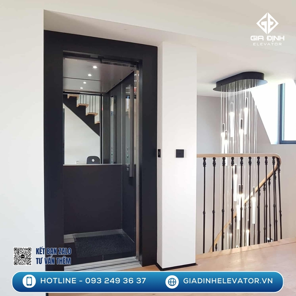 Khi lắp đặt thang máy gia đình nên chọn đơn vị có đầy đủ chứng nhận kỹ thuật, thi công đúng chuẩn để đảm bảo độ bền và vận hành êm ái.