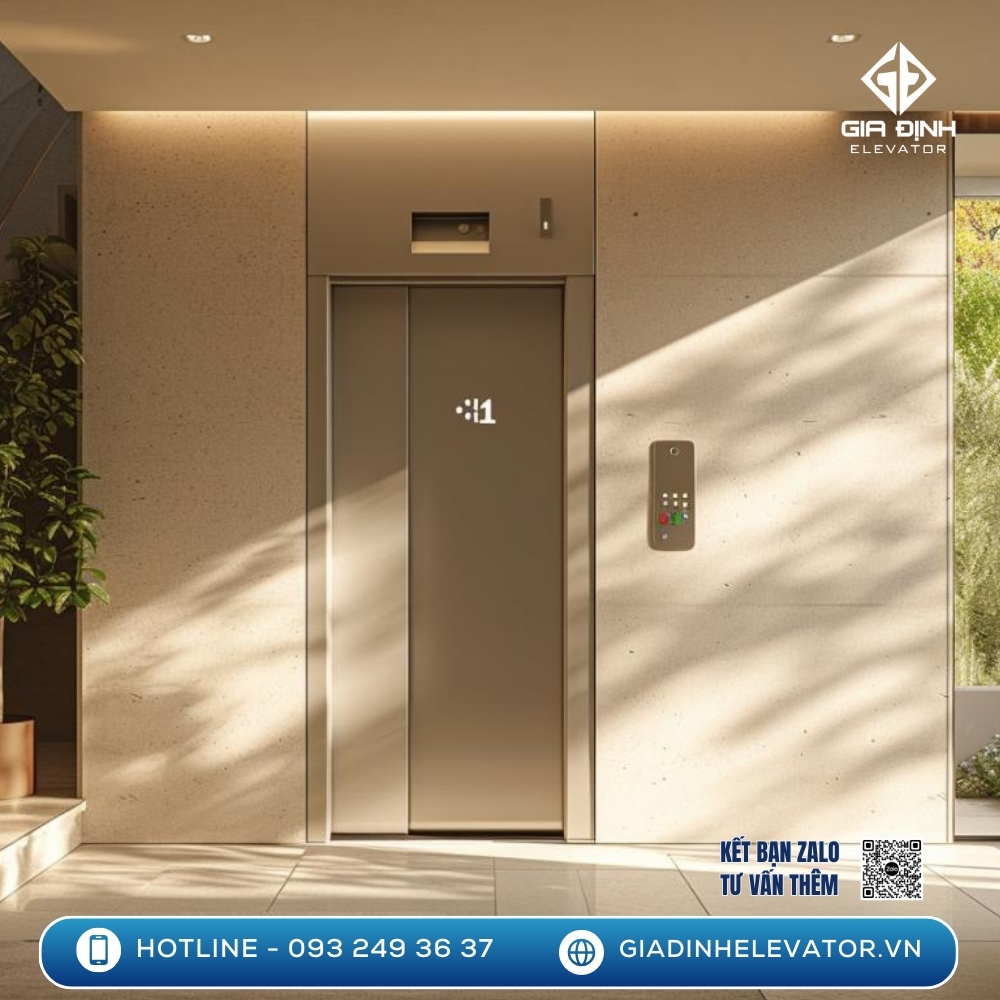 Thang máy gia đình có công suất bao nhiêu?