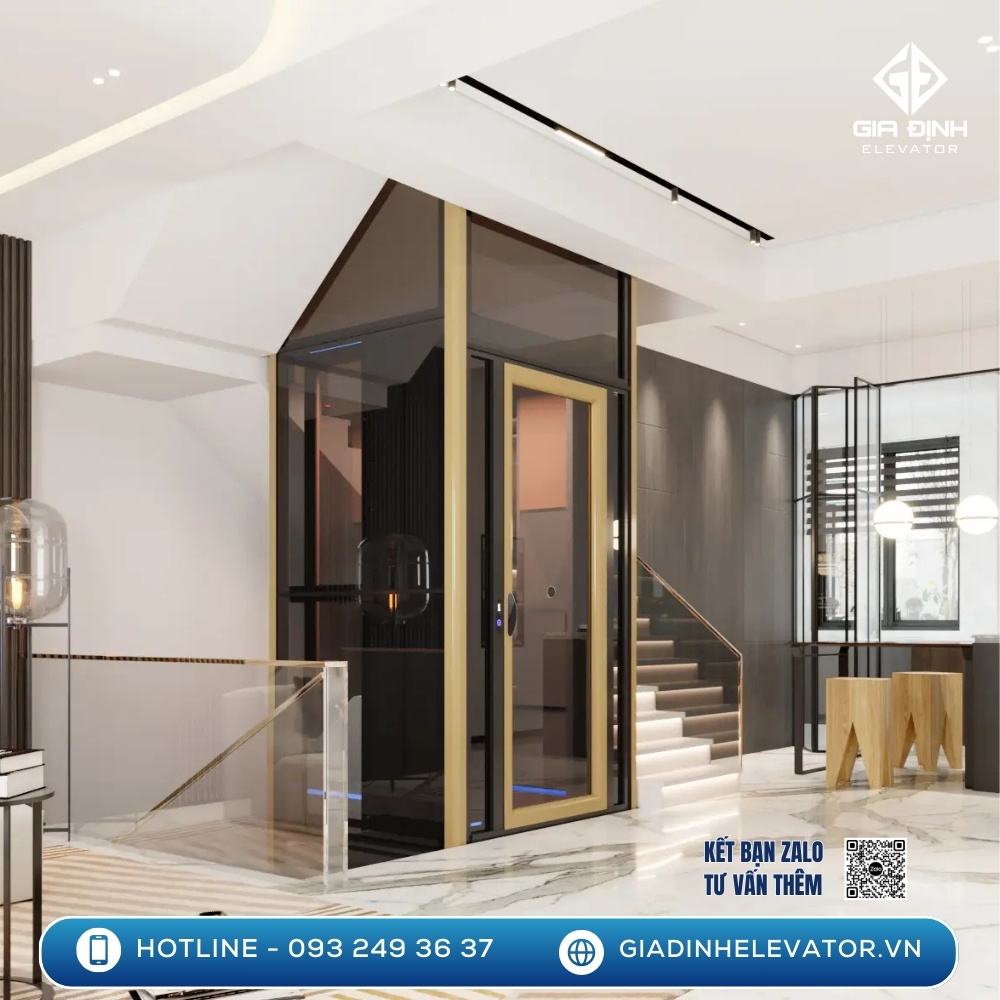 Thang máy gia đình có ồn không? Giải đáp chi tiết A-Z về độ êm ái khi vận hành