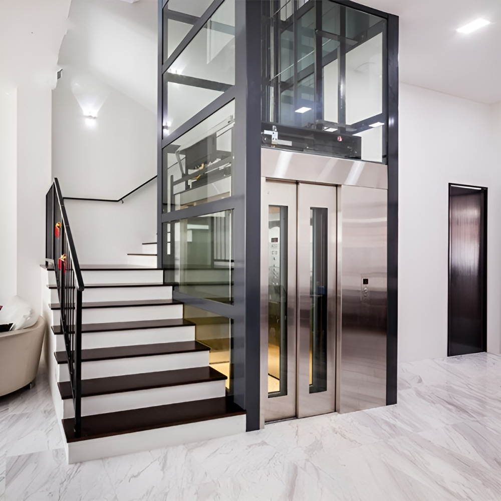 Thang máy gia đình 200kg – Giải pháp tối ưu cho ngôi nhà hiện đại